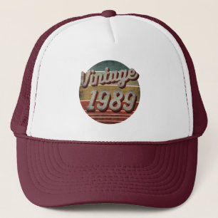 CASQUETTE DE TRUCKER CADO 1989 FEMME HOMME