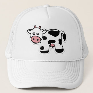 Casquette de vache à bande dessinée