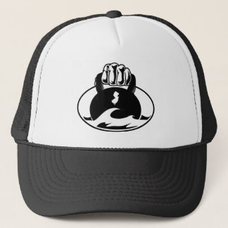 Casquette de vague du Jersey Kettlebell de vieille