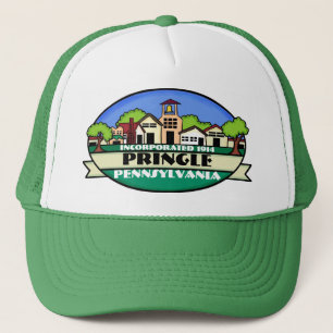 Casquette de vert de petite ville de Pringle