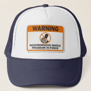 casquette de vigie de quartier