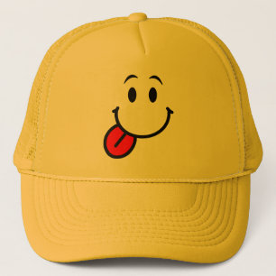 Casquette de visage heureux