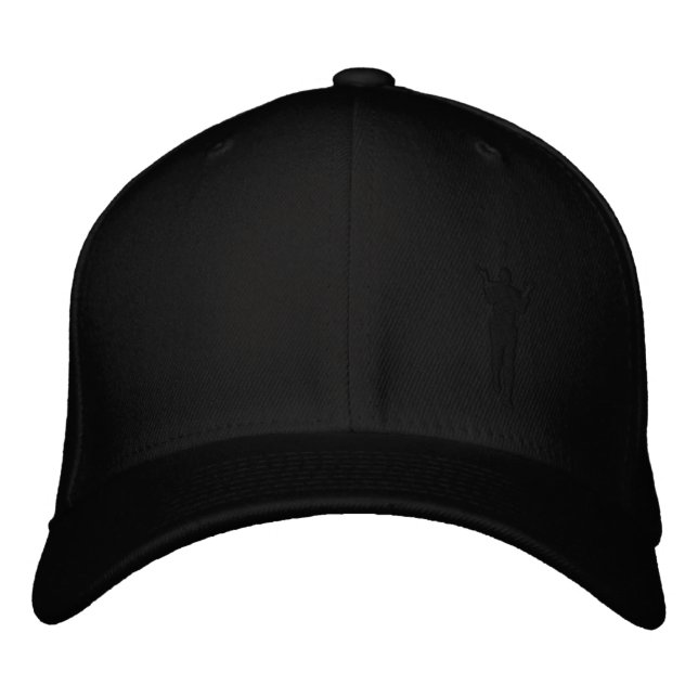 Casquette de vitesse de Paul--Noir (Devant)