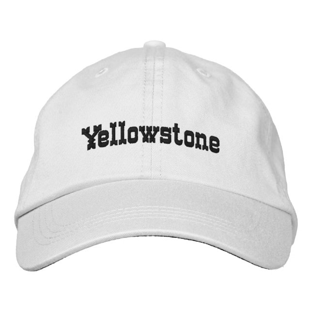 Casquette de Yellowstone (Devant)