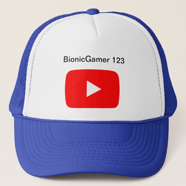 Casquette de YouTube BionicGamer 123 (Devant)