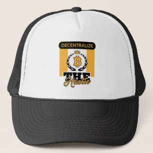 Casquette Décentraliser la richesse Hustle™ sans autorisatio