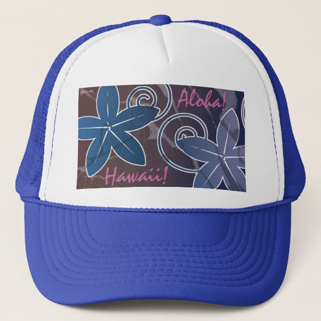 Casquette décontracté Aloha Hawaiian Truckers (Devant)
