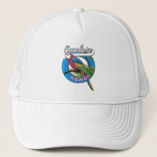 Casquette Découvrez le logo rétro Hawaii