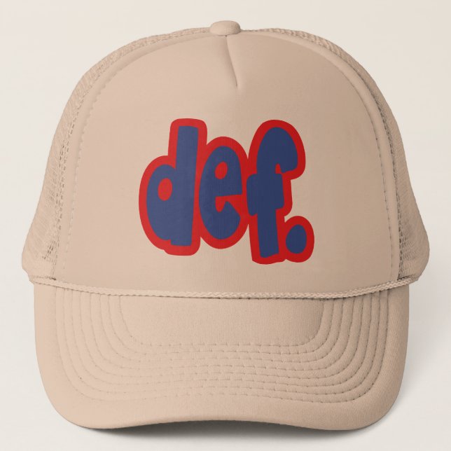 Casquette déf. (Devant)