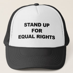 CASQUETTE DÉFENDRE L'ÉGALITÉ DES DROITS