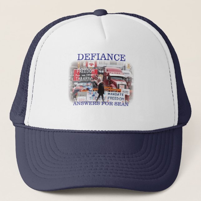 CASQUETTE DÉFIANCE (Devant)