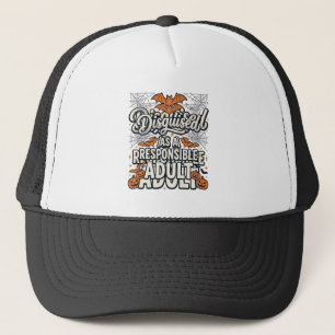 Casquette Déguisé en vecteur Halloween d'adulte responsable
