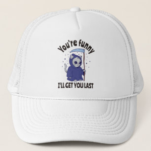 Casquette Déguisement de chat de la Faucheuse drôle pour Hal