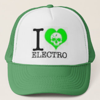 casquette d'électro du coeur i