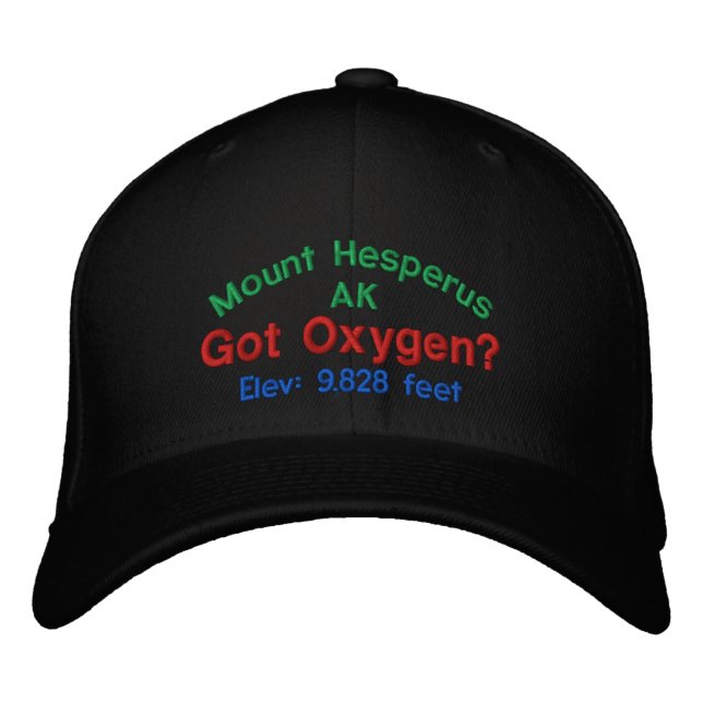 Casquette d'élévation du mont Hesperus Alaska (Devant)