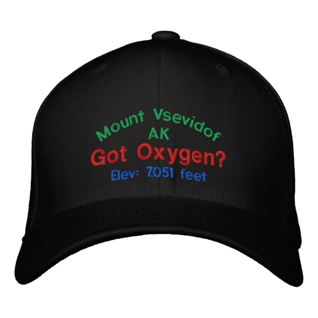 Casquette d'élévation du mont Vsevidof Alaska (Devant)