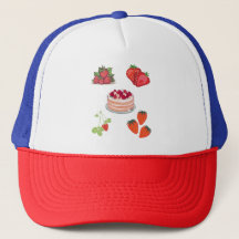 Délices de fraises – Illustration mignonne de baie