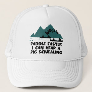 Casquette Délivrance, cri aigu peu de parodie porcine
