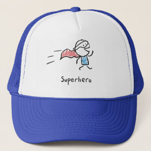 Casquette d'éloge de superhéros