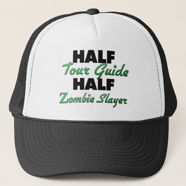Casquette Demi de tueur de zombi de demi de guide (Devant)