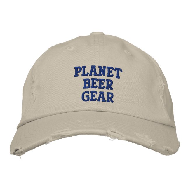 Casquette d'engrenage de bière Planet (Devant)