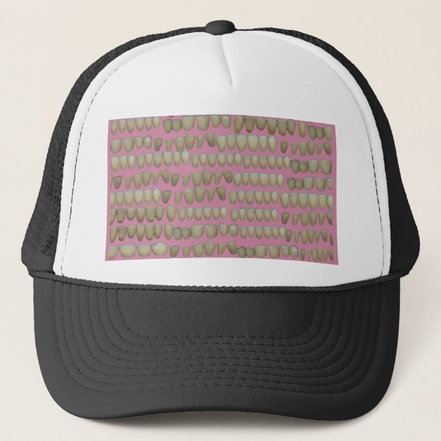 CASQUETTE DENTISTE DENTISTES ORTHODONTIQUES BOUCHE DE DENTS  (Devant)