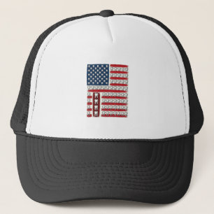 Casquette Dentiste Patriotique Dent Drapeau