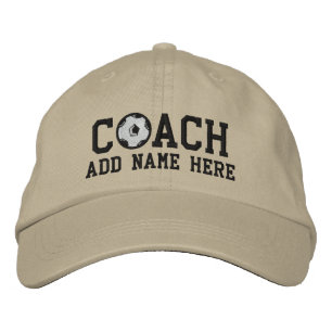 Casquette d'entraîneur de football personnalisé
