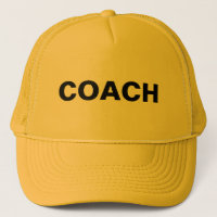 Casquette d'entraîneurs