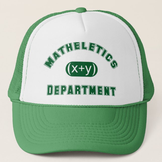 Casquette Département mathélétique (Devant)