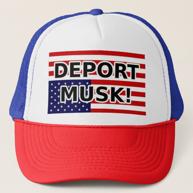 CASQUETTE DEPORT MUSK ! (Devant)