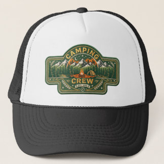 Casquette d'équipe de camping