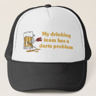 Casquette d'équipe de dards