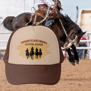 Casquette Dernier Rodéo Marié Nom Personnalisé Cow-boy Couch