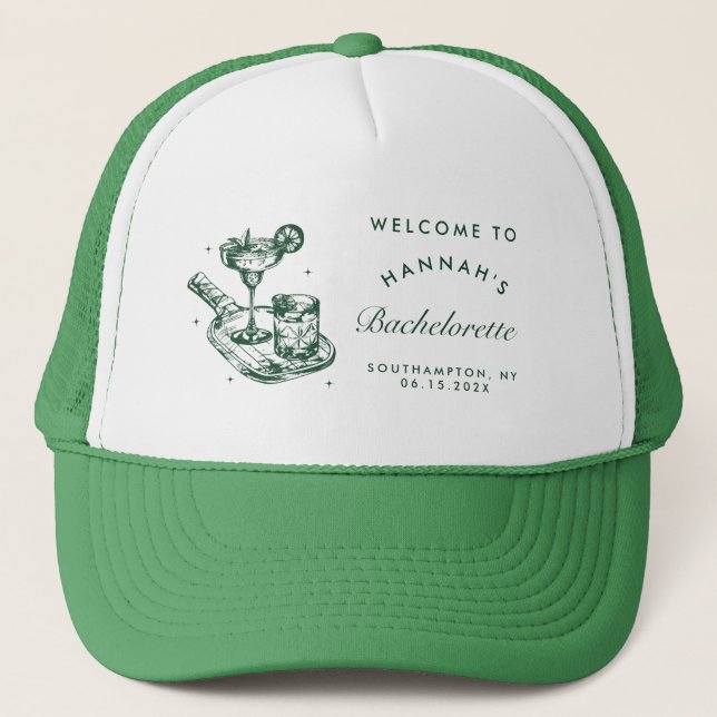 Casquette Dernier Swing Avant Le Week-End Pickleball Bach (Devant)