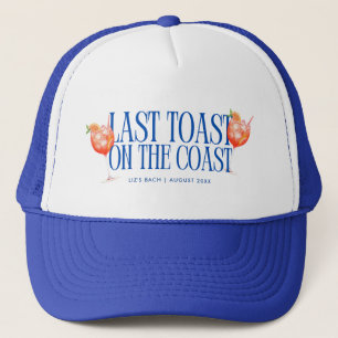 Casquette Dernier toast sur la côte Aperol Spritz Bacheloret