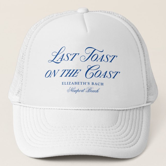 Casquette Dernier toast sur la côte Élégant poitrine tirée à (Devant)