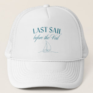 Casquette Dernière voile avant le Veil Bachelorette Trucker
