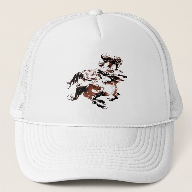 Casquette des Chevaux sauvages (Devant)