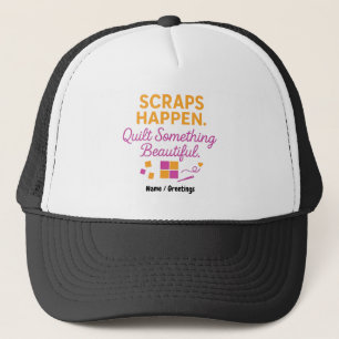 Casquette Des chutes arrivent. Créez quelque chose de beau d