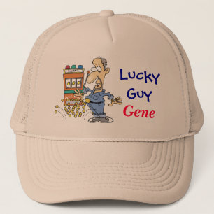 Casquette Des fentes, chanceuses, type - personnalisez avec