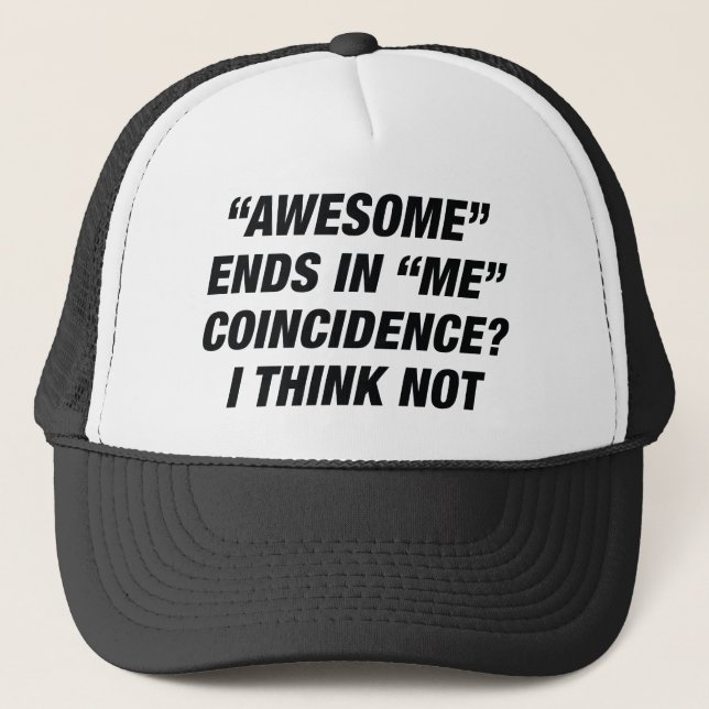 Casquette Des Fin Étonnantes En Moi (Devant)