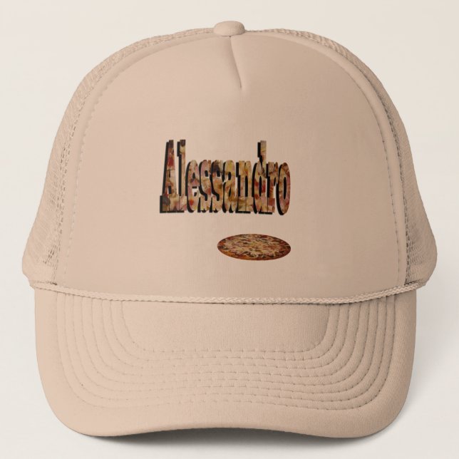 Casquette Des Hommes Appelés Alessandro, (Devant)