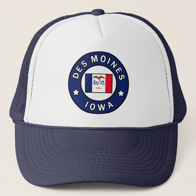 Casquette Des Moines Iowa (Devant)