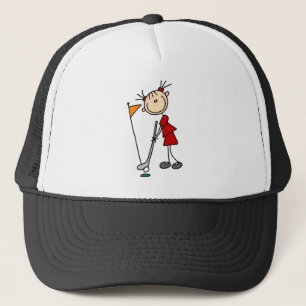 Casquette Descente du putt du sac vert