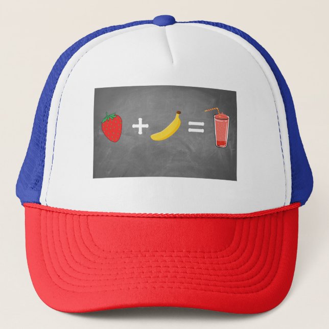 Casquette Design de style de vie sain (Devant)