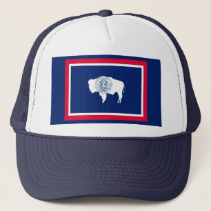 Casquette Design du drapeau d'état du Wyoming