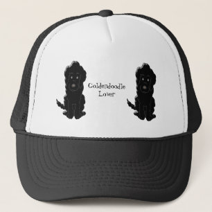 Casquette Design personnalisé Black Goldendoodle Dog