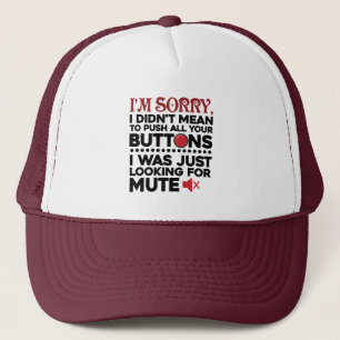 Casquette Désolé De Pousser Tous Vos Boutons Papa Anniversai