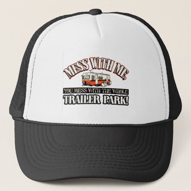 Casquette Désordre avec moi que vous salissez avec tout le (Devant)